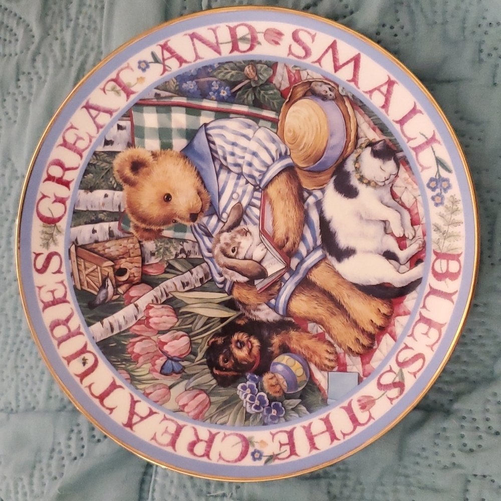Royal Doulton Teddy Bear collector plate